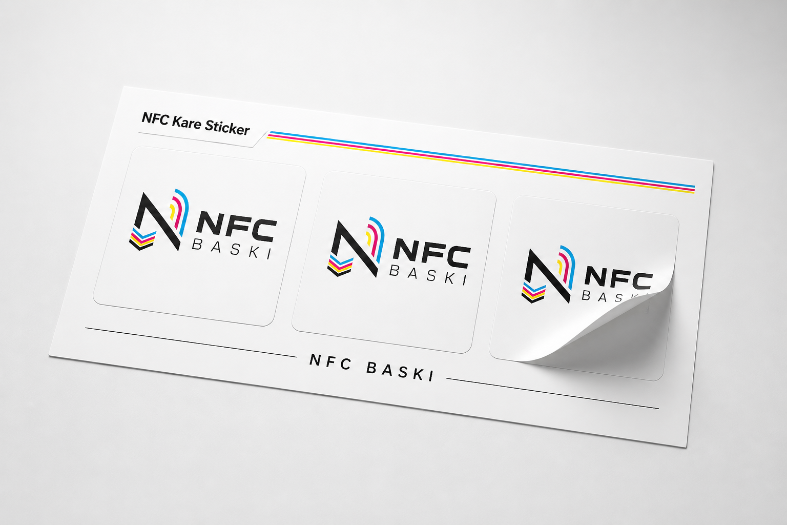 NFC Kare Sticker