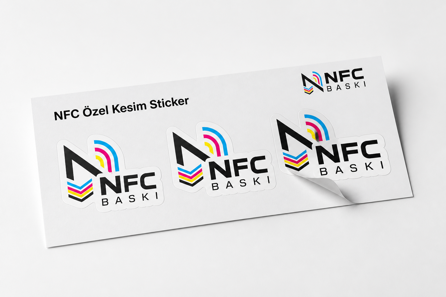 NFC Özel Kesim Sticker