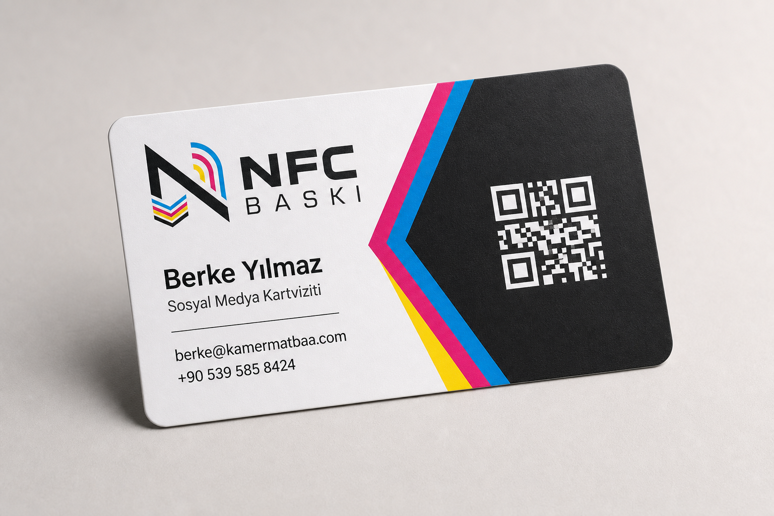 NFC Sosyal Medya Kartviziti